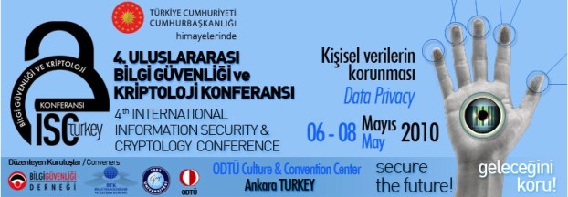 We've participated in ISCTURKEY 2010 on 06-08 May